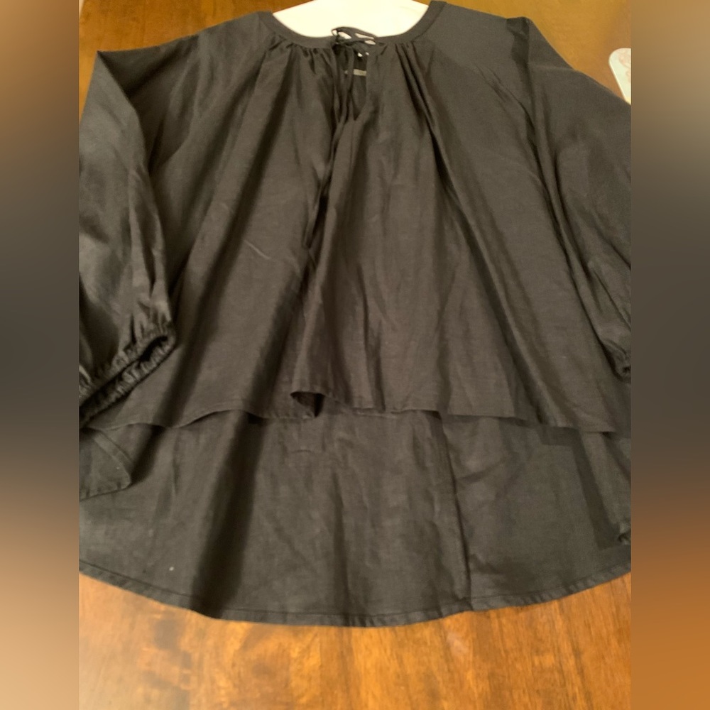 Black Dress/Casual Blouse